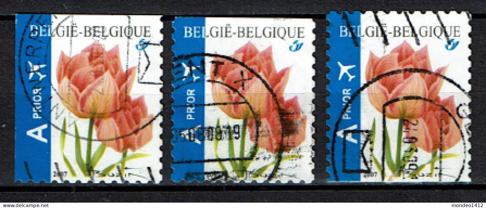 België OBP 3723 - Bloemen, Fleurs Tulp, Tulipe - Uit Boekje B82 A Prior Int. - Gebraucht