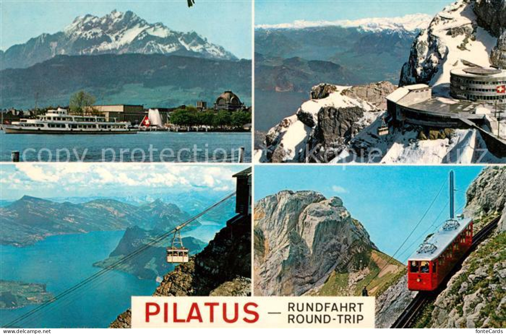 13131348 Pilatus Kulm Zahnradbahn Luftseilbahn  Pilatus Kulm - Altri & Non Classificati