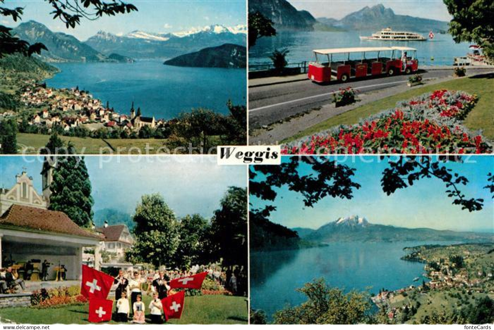 13130592 Weggis Vierwaldstaettersee Panorama Rigi Weggis Vierwaldstaettersee - Sonstige & Ohne Zuordnung