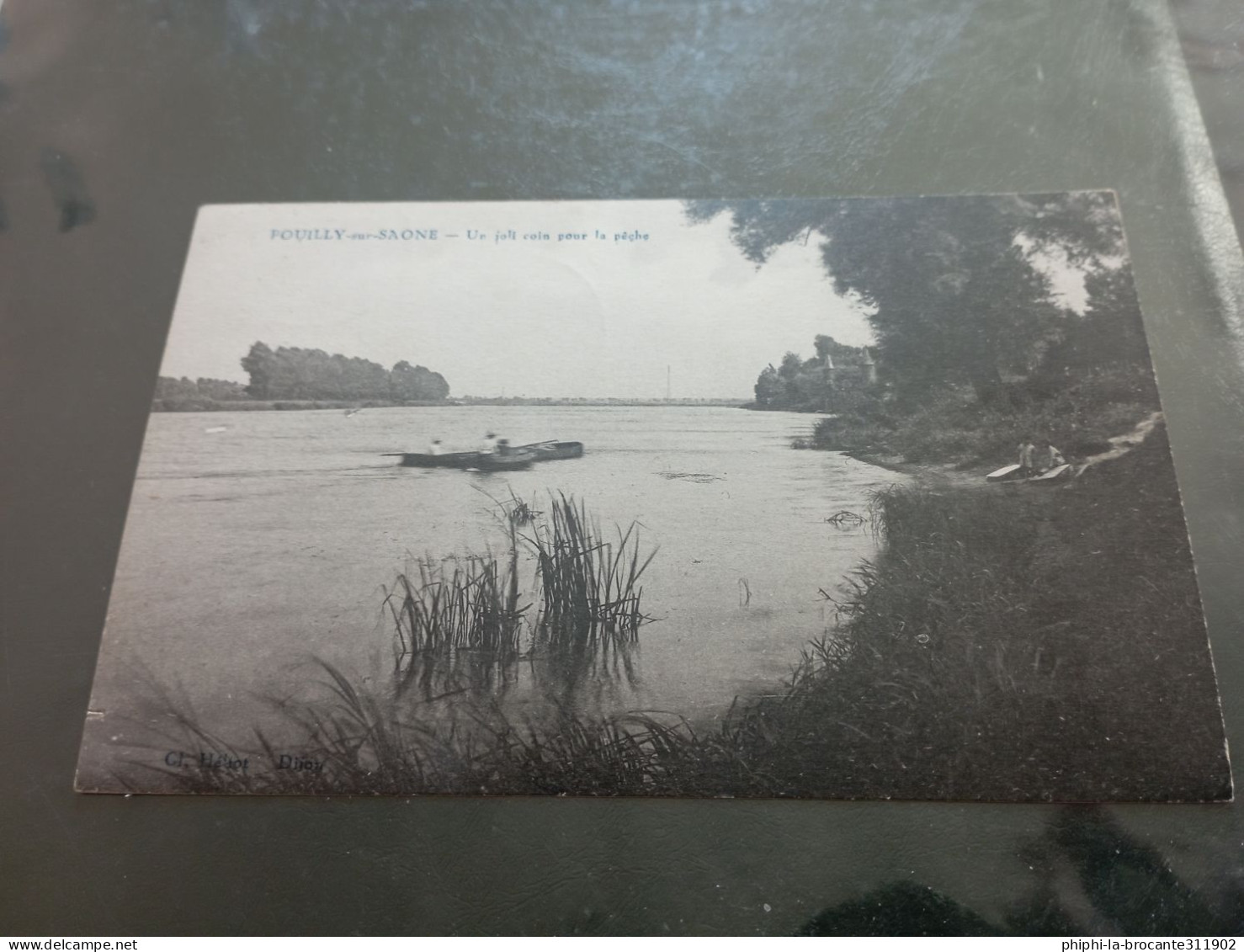 B1/126- POUILLY- SUR - SAÔNE - Un Joli Coin Pour La Pêche - Other & Unclassified