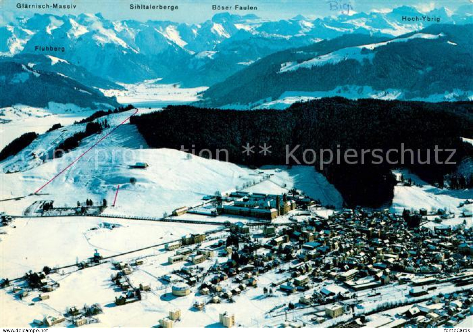 13130250 Einsiedeln SZ Fliegeraufnahme Einsiedeln - Sonstige & Ohne Zuordnung