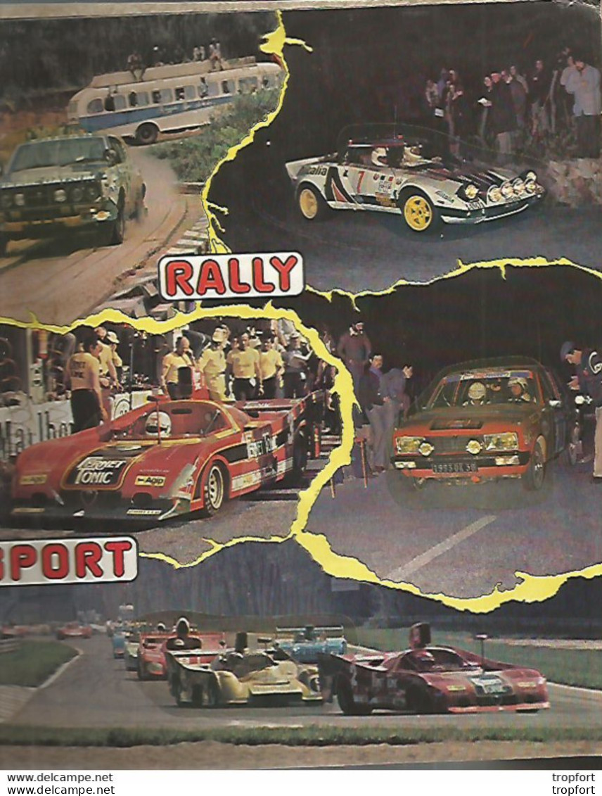 ALBUM AUTOCOLLANT Vignette Image PANINI VOITURES F1 RALLY SPORT A OPEL CITROEN 2CV FIAT - French Edition