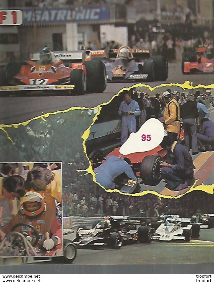 ALBUM AUTOCOLLANT Vignette Image PANINI VOITURES F1 RALLY SPORT A OPEL CITROEN 2CV FIAT - Edition Française