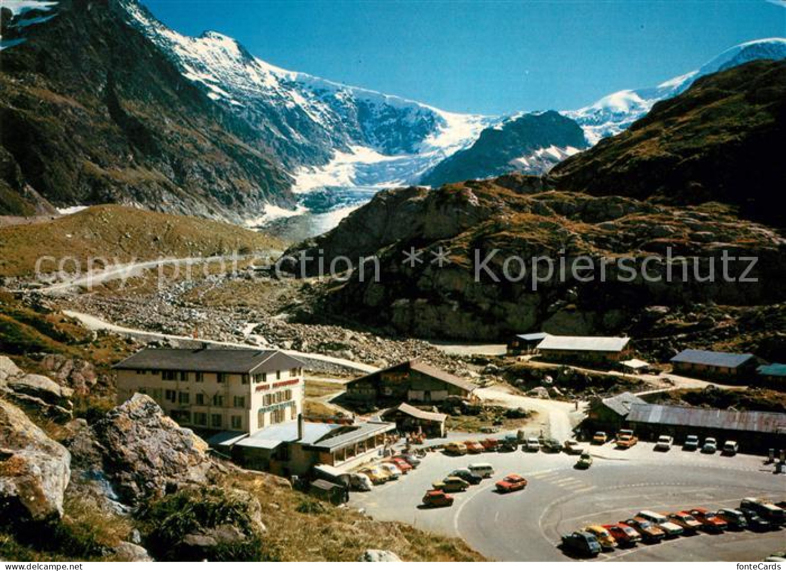 13130234 Sustenpass Hotel-Restaurant Steingletscher Gwaechtenhorn  Sustenpass - Altri & Non Classificati