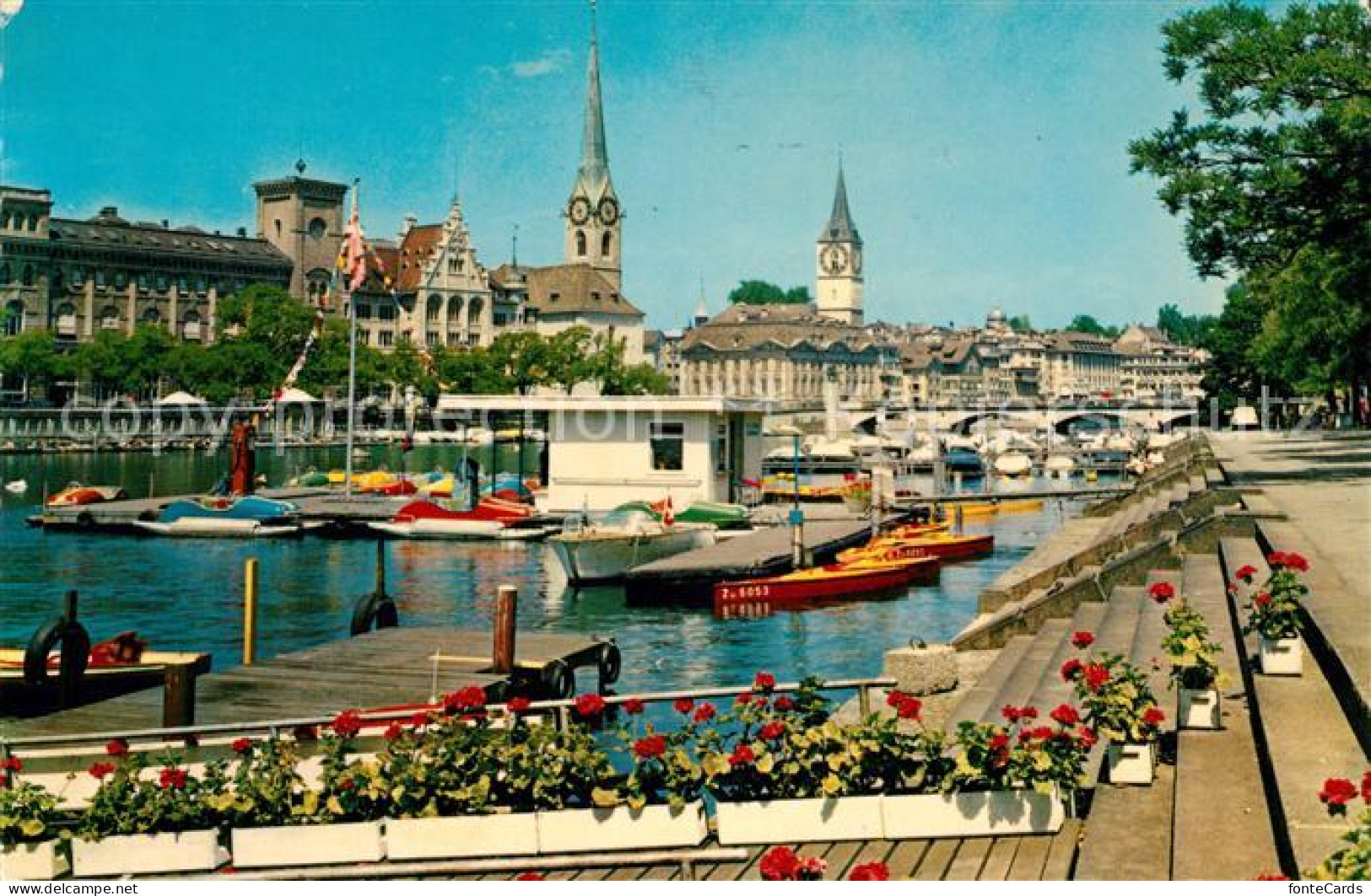 13130133 Zuerich ZH Limmat Quai Zuerich ZH - Andere & Zonder Classificatie