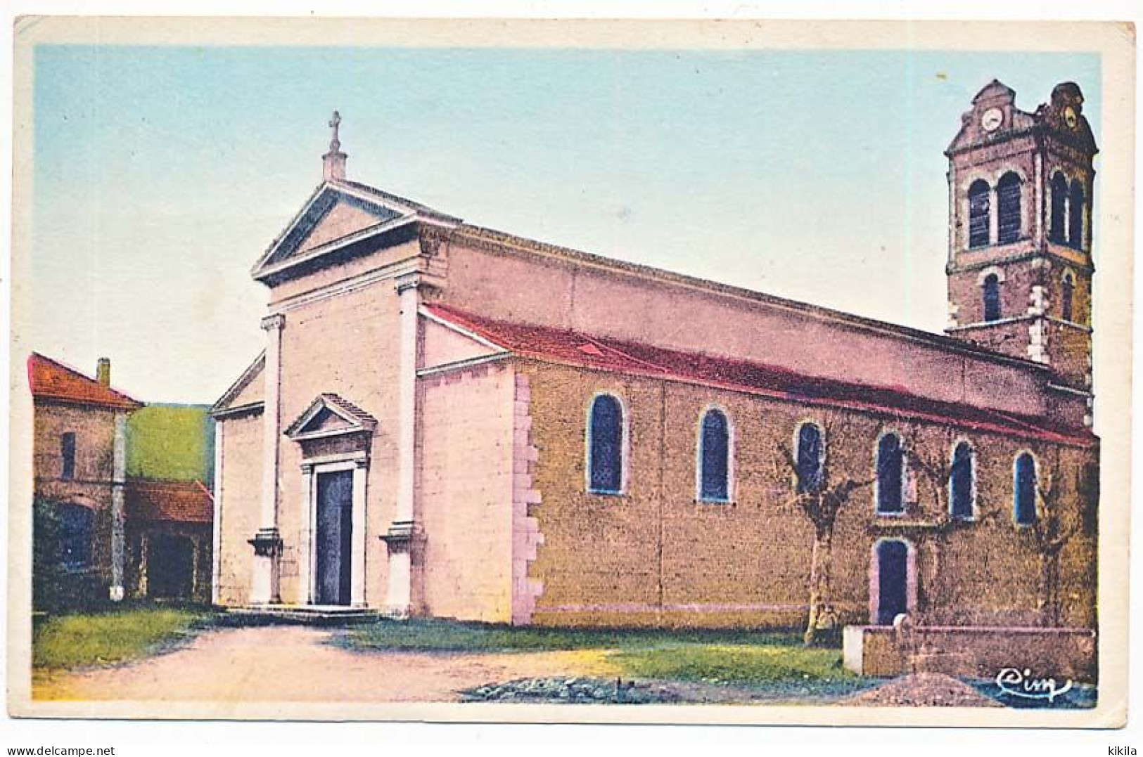 CPSM  9 X 14 Isère VIRIVILLE L'Eglise - Viriville