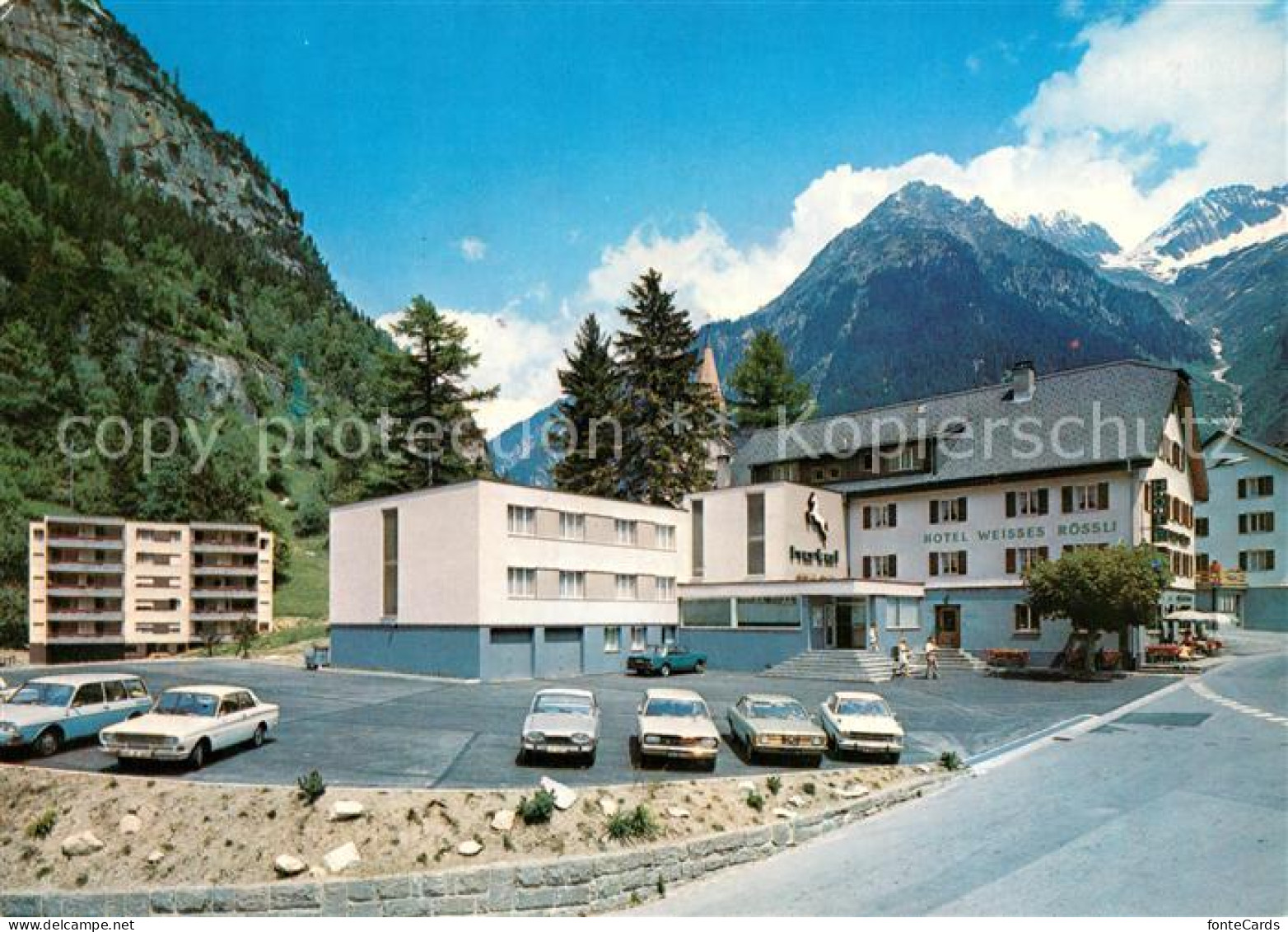 13129392 Goeschenen Gotthardroute Hotel Weisses Roessli Goeschenen - Autres & Non Classés