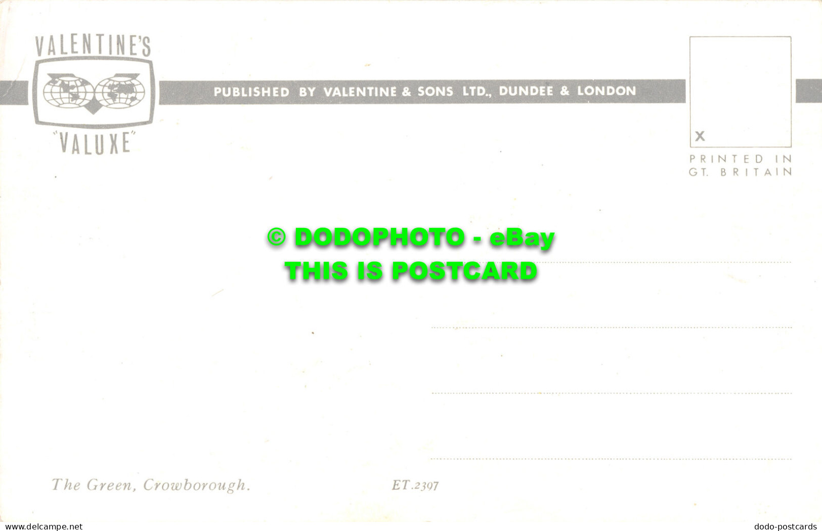 R526440 The Green. Crowborough. Valentines. Valuxe - World