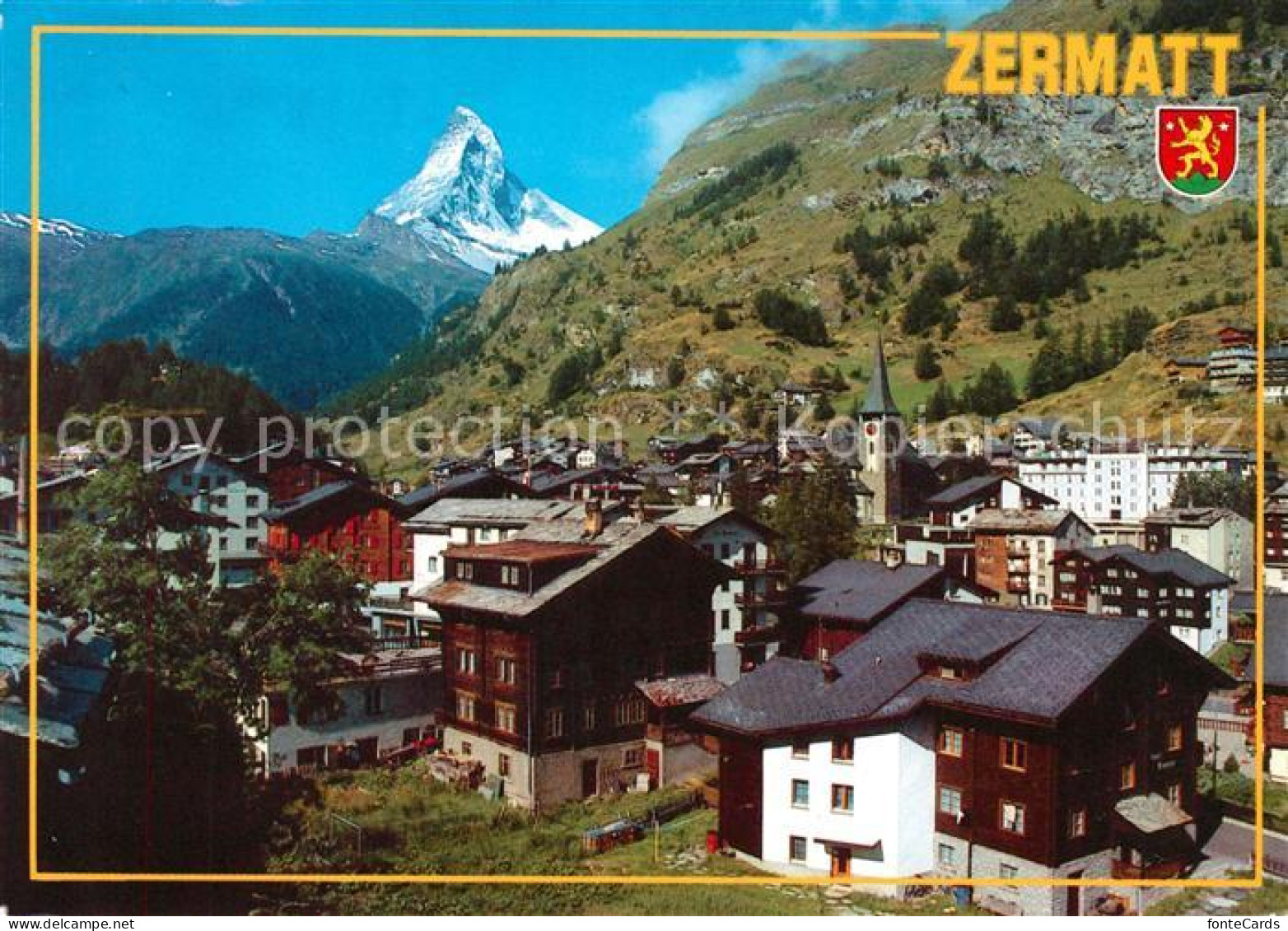 13128953 Zermatt VS Panorama Dorf Zermatt VS - Other & Unclassified