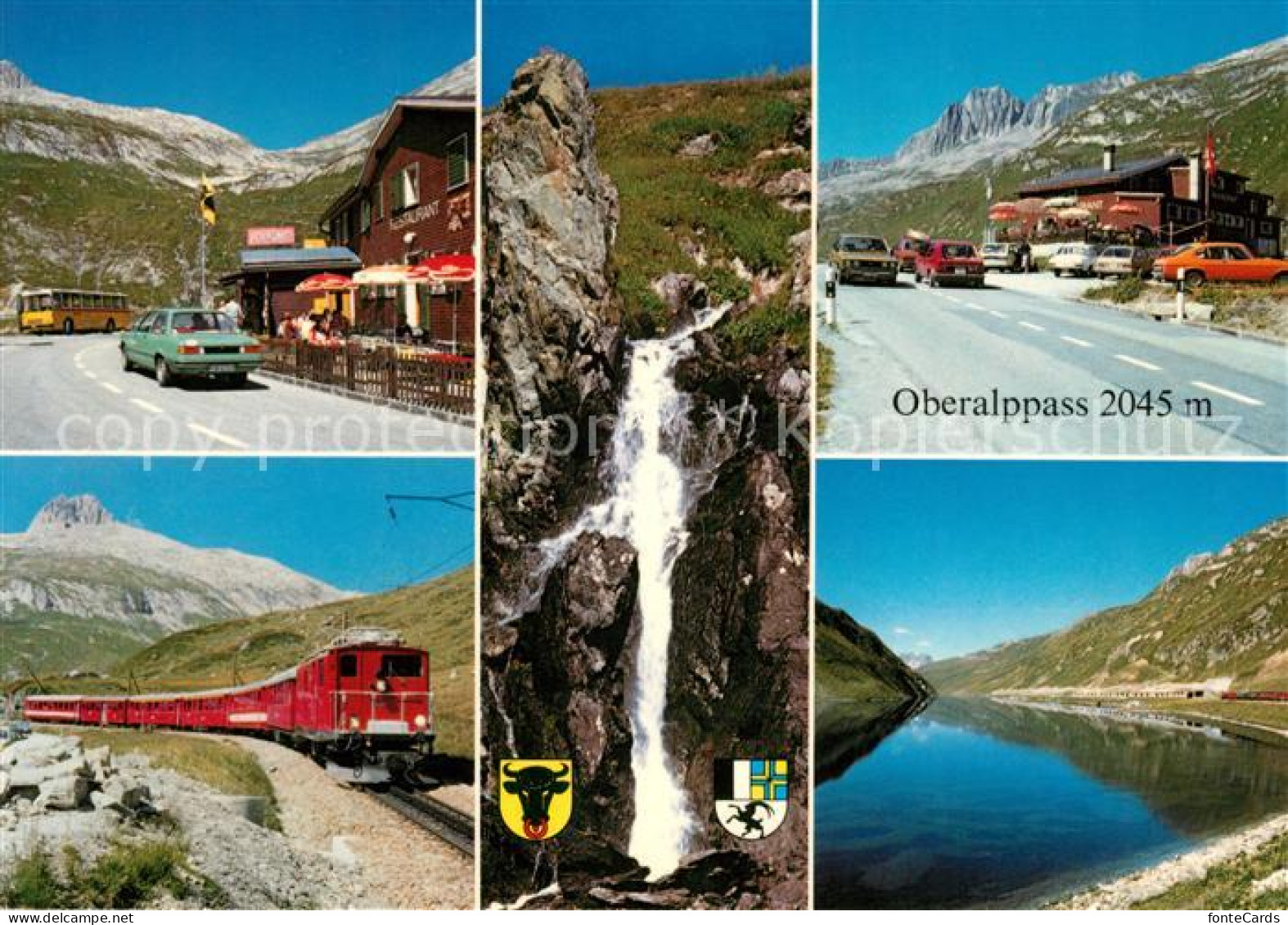 13128880 Oberalppass See Eisenbahn Passhoehe Oberalppass - Otros & Sin Clasificación