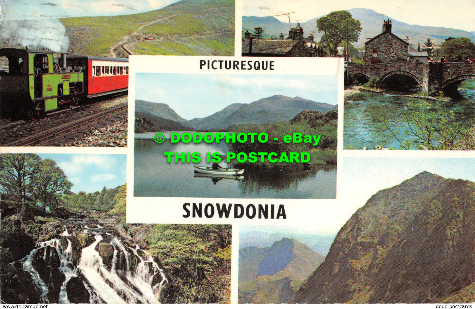 R526704 Picturesque Snowdonia. Snowdon. Bettws Y Coed. Multi View. 1972 - World