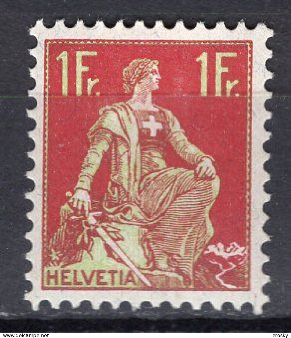 T3288 - SUISSE SWITZERLAND Yv N°126 * - Unused Stamps