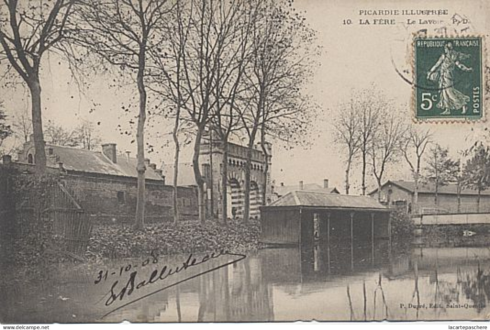 X10833 LA FERE AISNE NORD  LE LAVOIR PICARDIE AISNE - Fere En Tardenois