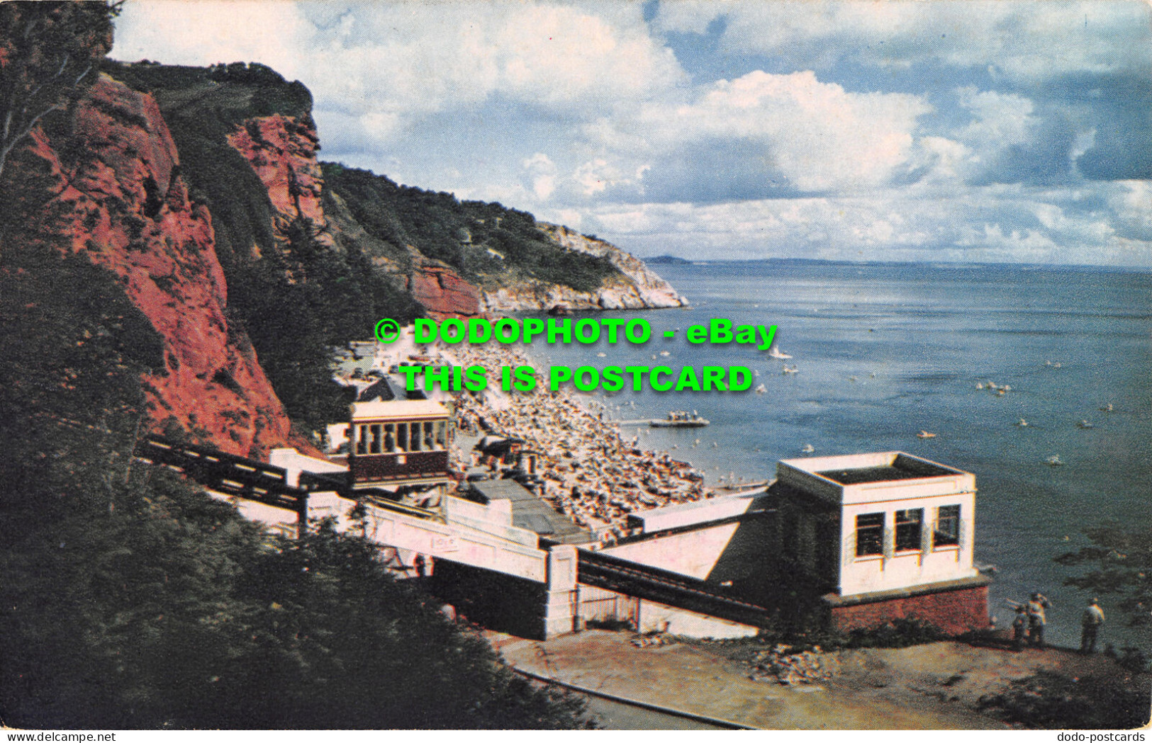 R526446 Oddicombe Beach And Cliff Railway. V. C. 7522. Photochrom - World