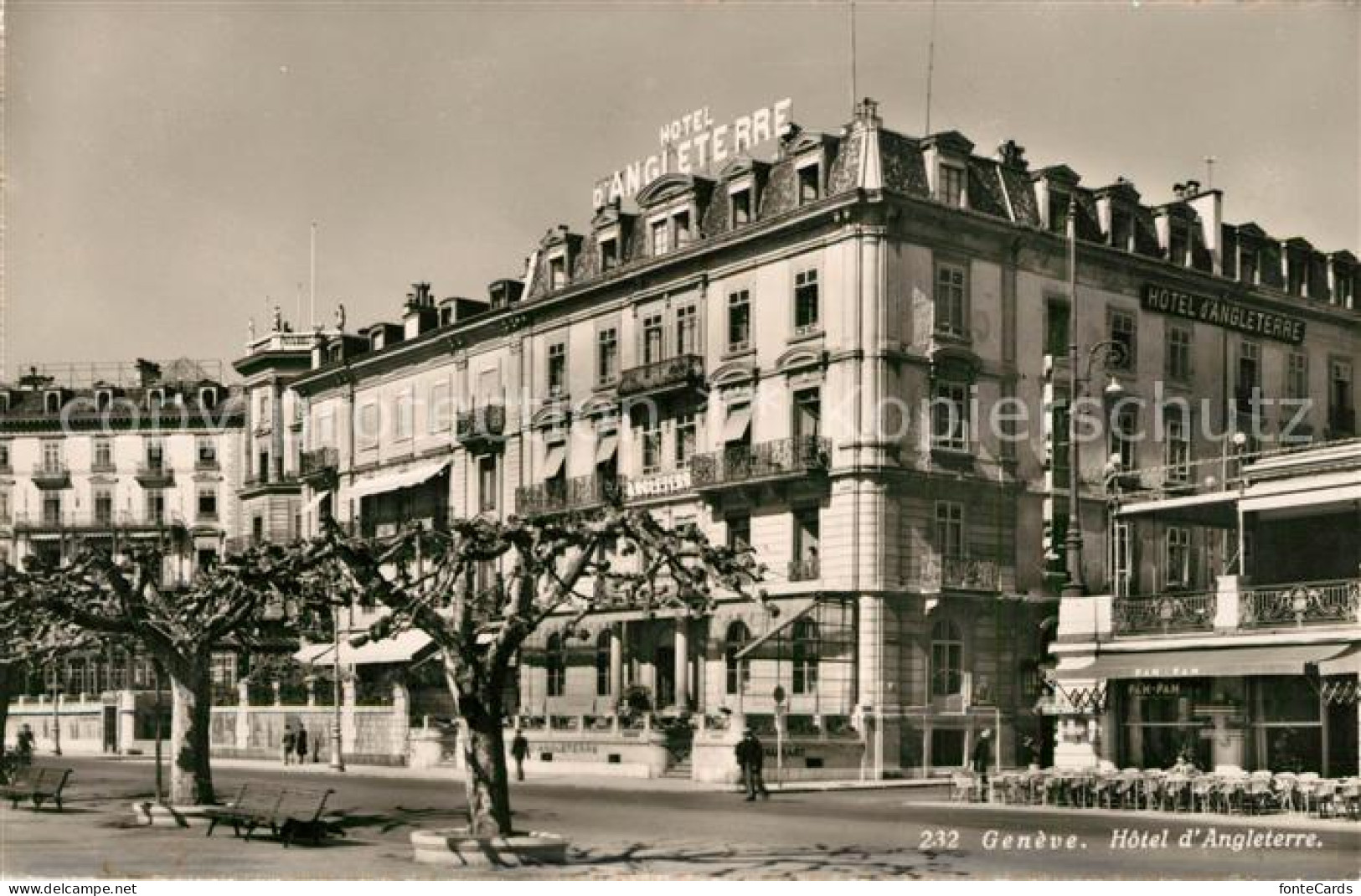 13127804 Geneve GE Hotel Angleterre Geneve - Autres & Non Classés