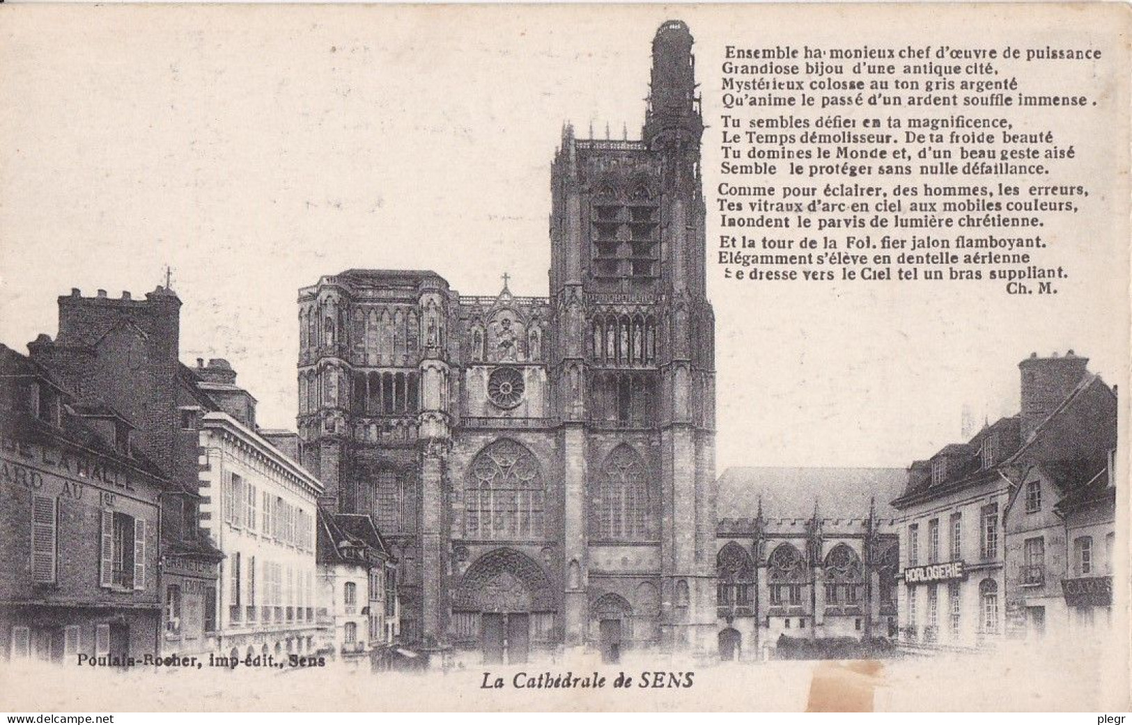 0-89387 01 50 - SENS - LA CATHEDRALE - Sens