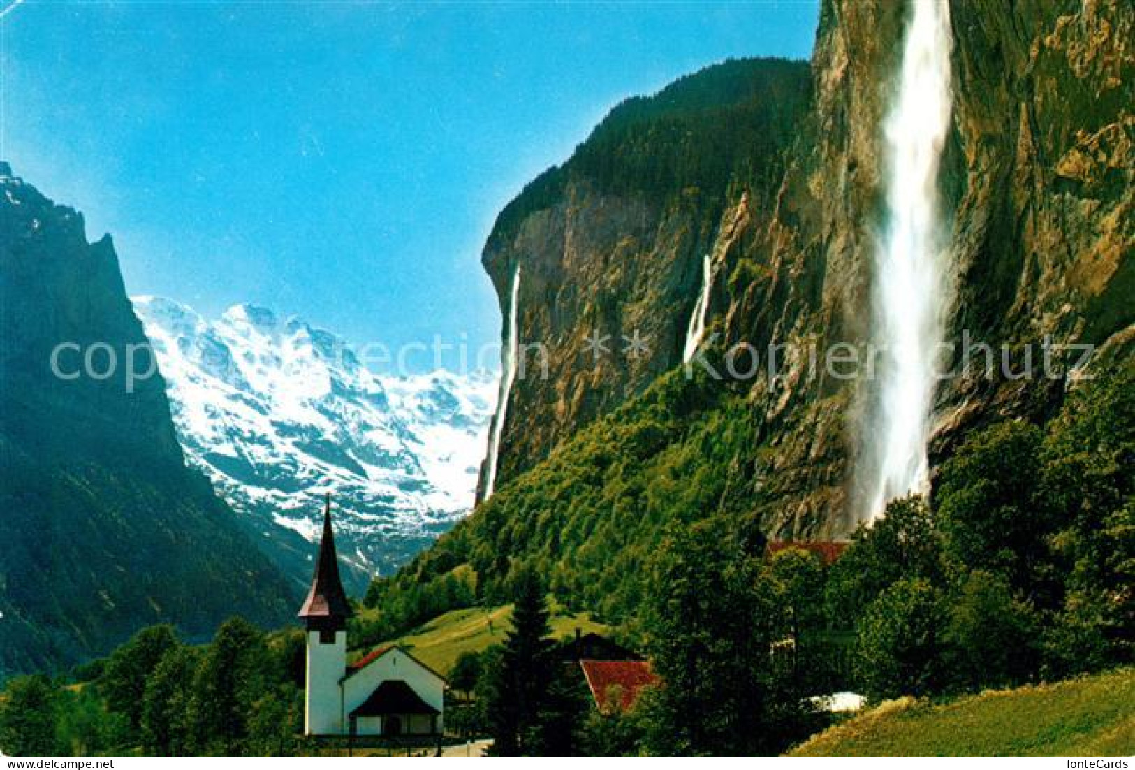 13126638 Lauterbrunnen BE Staubbach Grosshorn Lauterbrunnen BE - Altri & Non Classificati