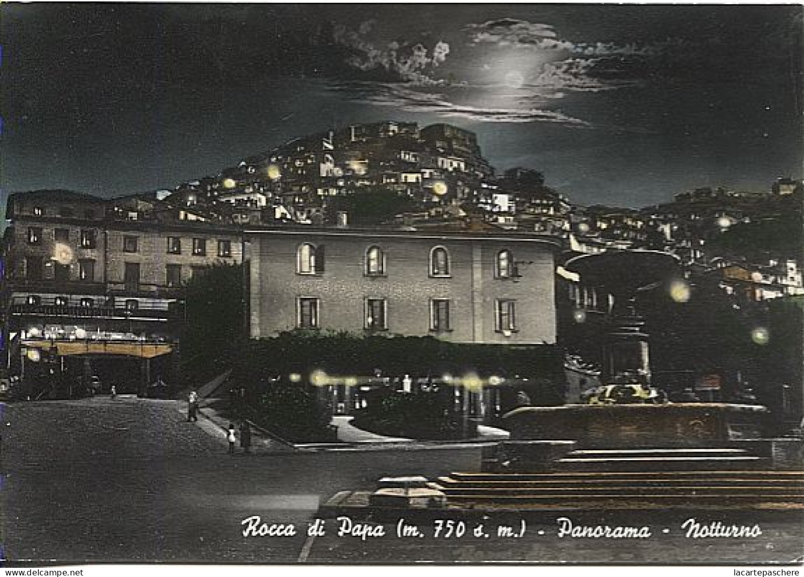 X120784 ITALIE ITALIA LAZIO ROCCA DI PAPA PANORAMA NOTTURNO - Andere & Zonder Classificatie