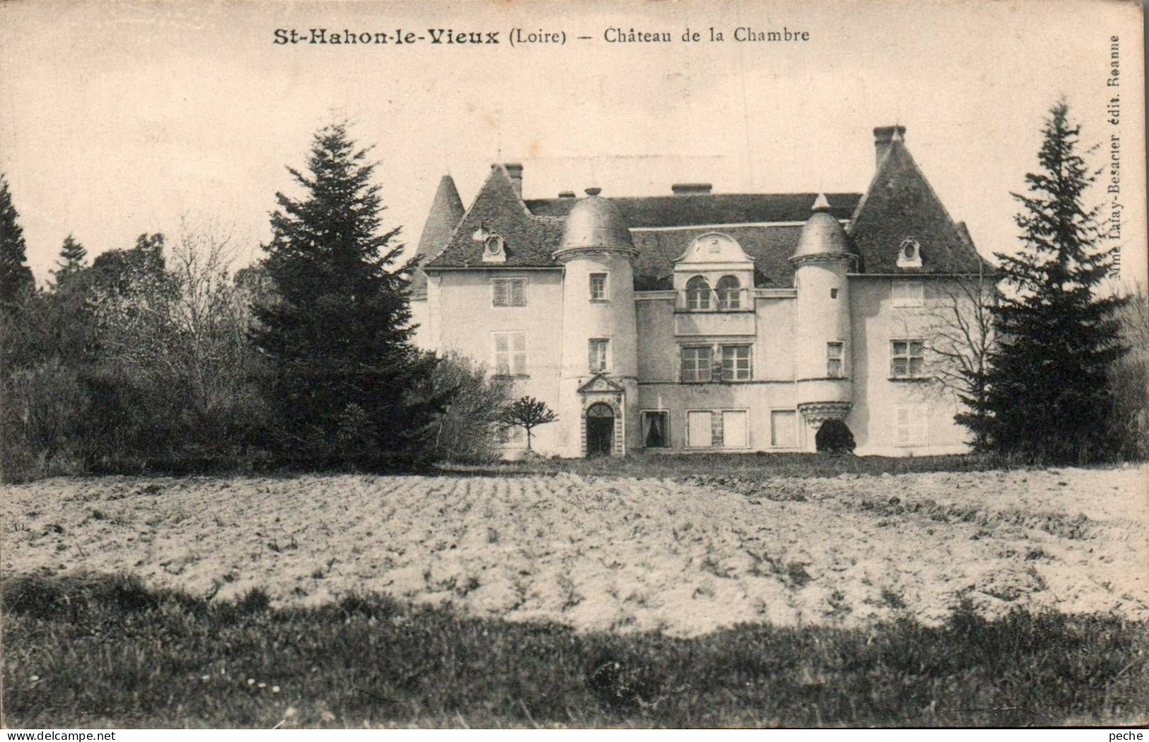 N°1194 W -cpa St Hahon Le Vieux -château De La Chambre- - Andere & Zonder Classificatie