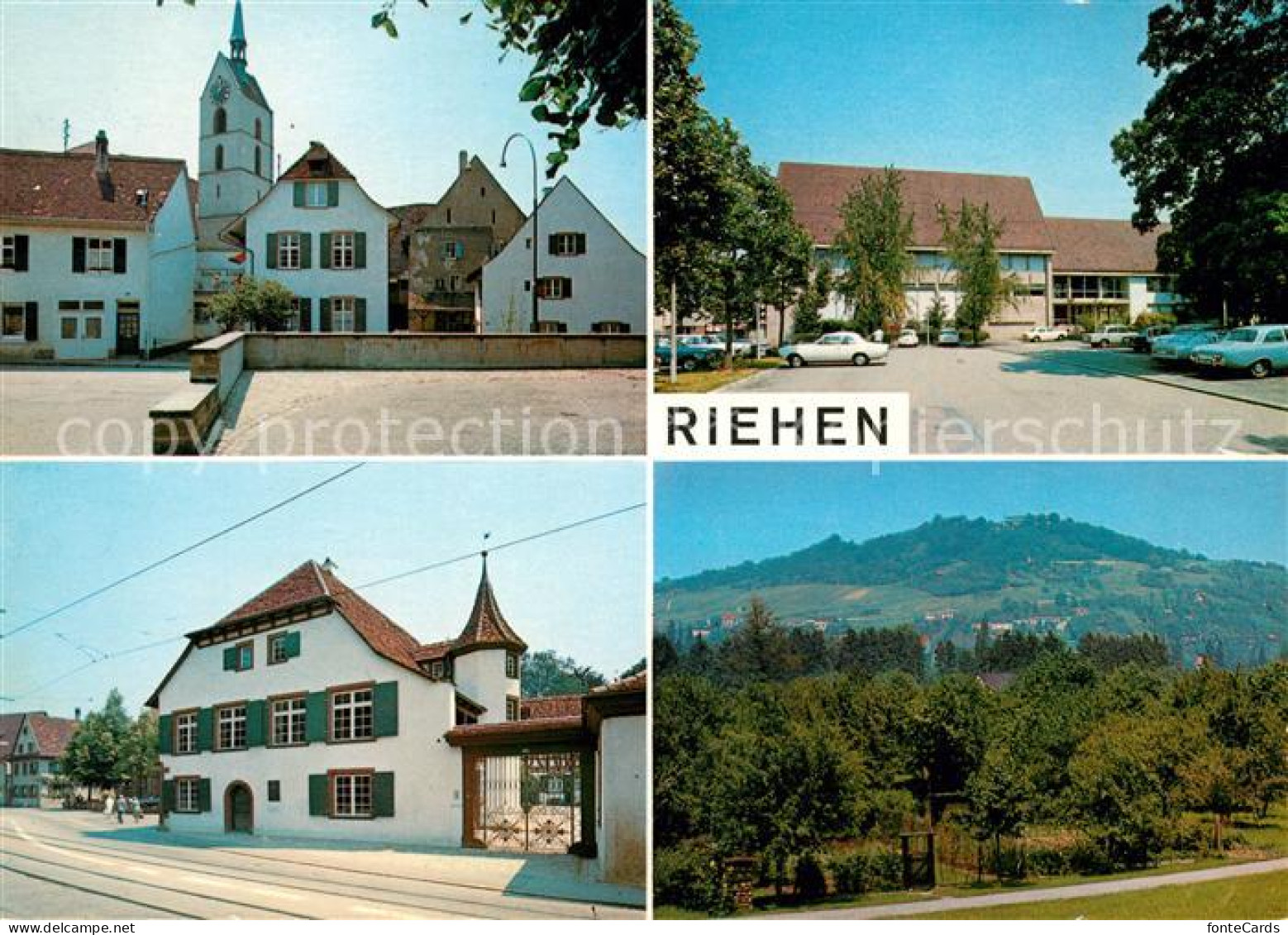 13124553 Riehen Dorfkirche Gemeindehaus Wettsteinhaus Pillingerhuegel Riehen - Other & Unclassified