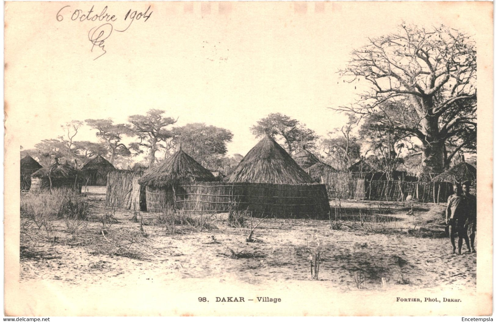 CPA Carte Postale Sénégal Dakar  Village   1904 VM80093ok - Senegal