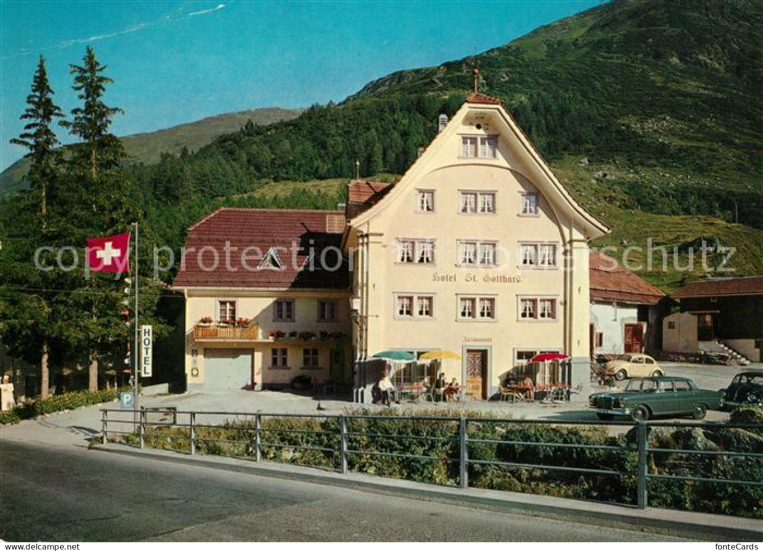 13124508 Hospental Hotel Restaurant Sankt Gotthard Hospental - Otros & Sin Clasificación