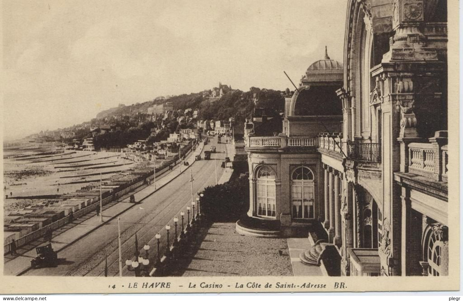 0-76552 01 55+16 - LE HAVRE - LE CASINO - LA CÔTE DE SAINTE ADRESSE - Cap De La Hève