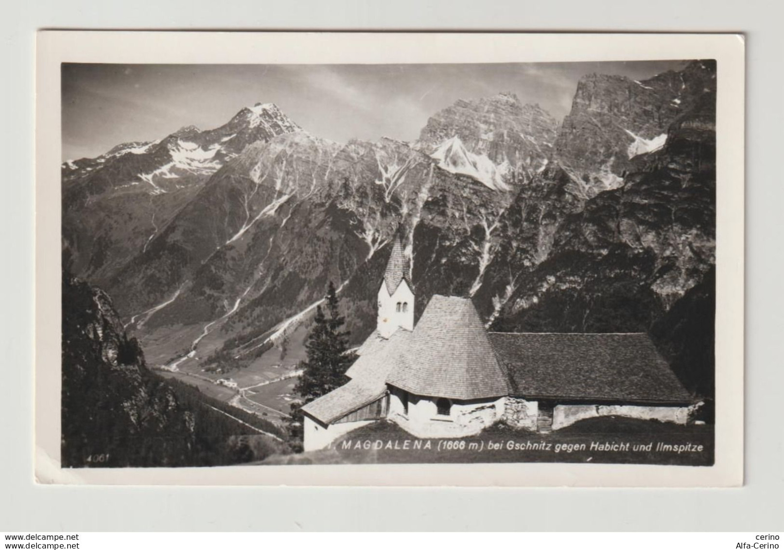 TIROL - T. MAGDALENA:  BEI  GSHNITZ  GEGEN  HABICHT  UND  ILMSPITZE  -  PHOTO  -  KLEINFORMAT - Churches & Convents