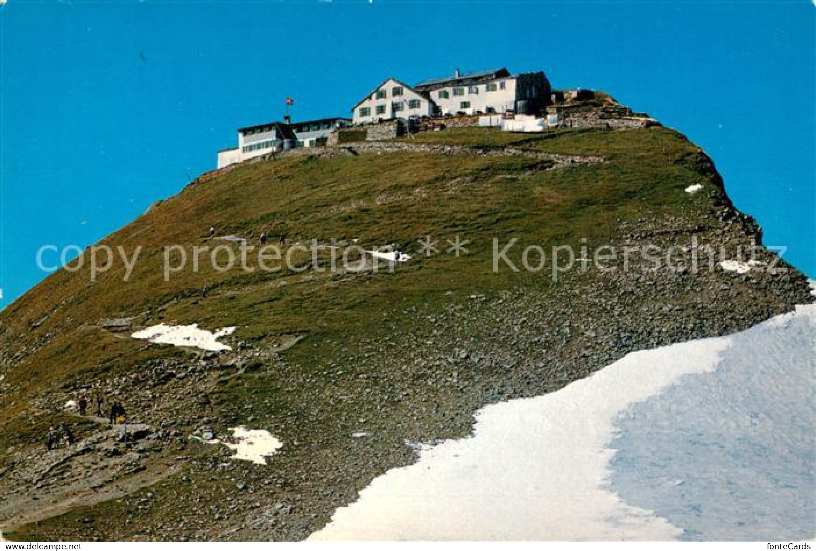 13123720 Grindelwald Faulhorngipfel Mit Berghotel Berner Alpen Grindelwald - Altri & Non Classificati
