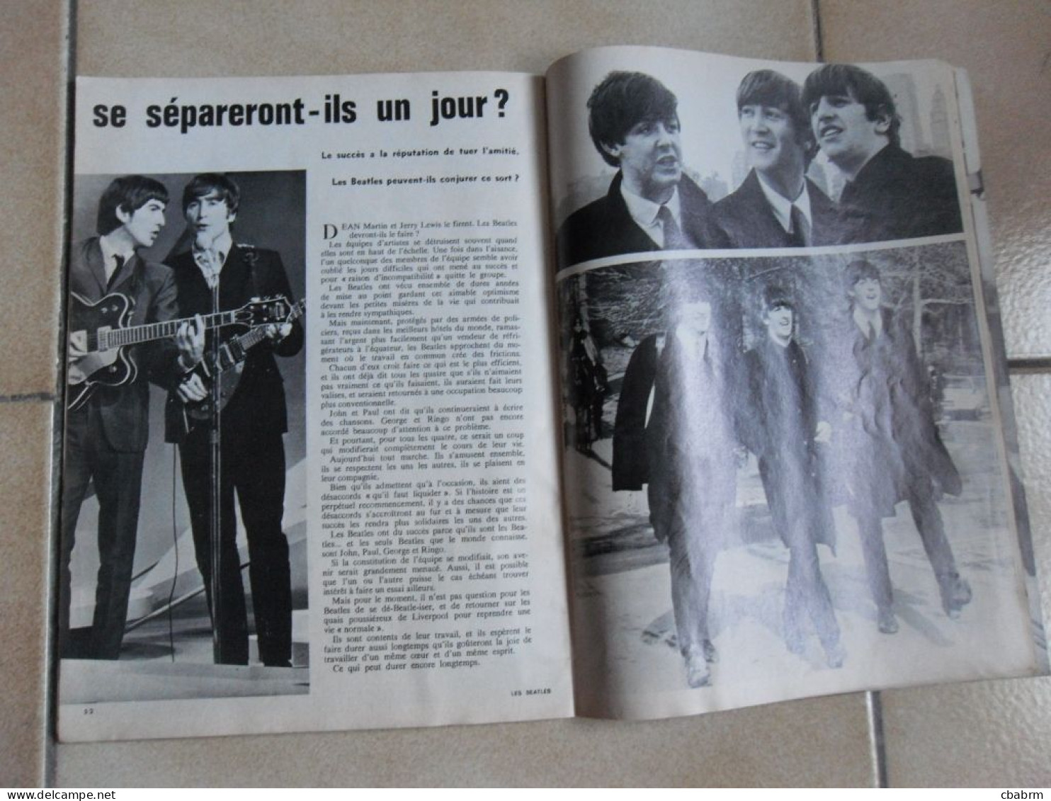 SURBOUM SPECIAL THE BEATLES En 1964 - Paul McCartney John Lennon Ringo Star Georges Harrison - Musica