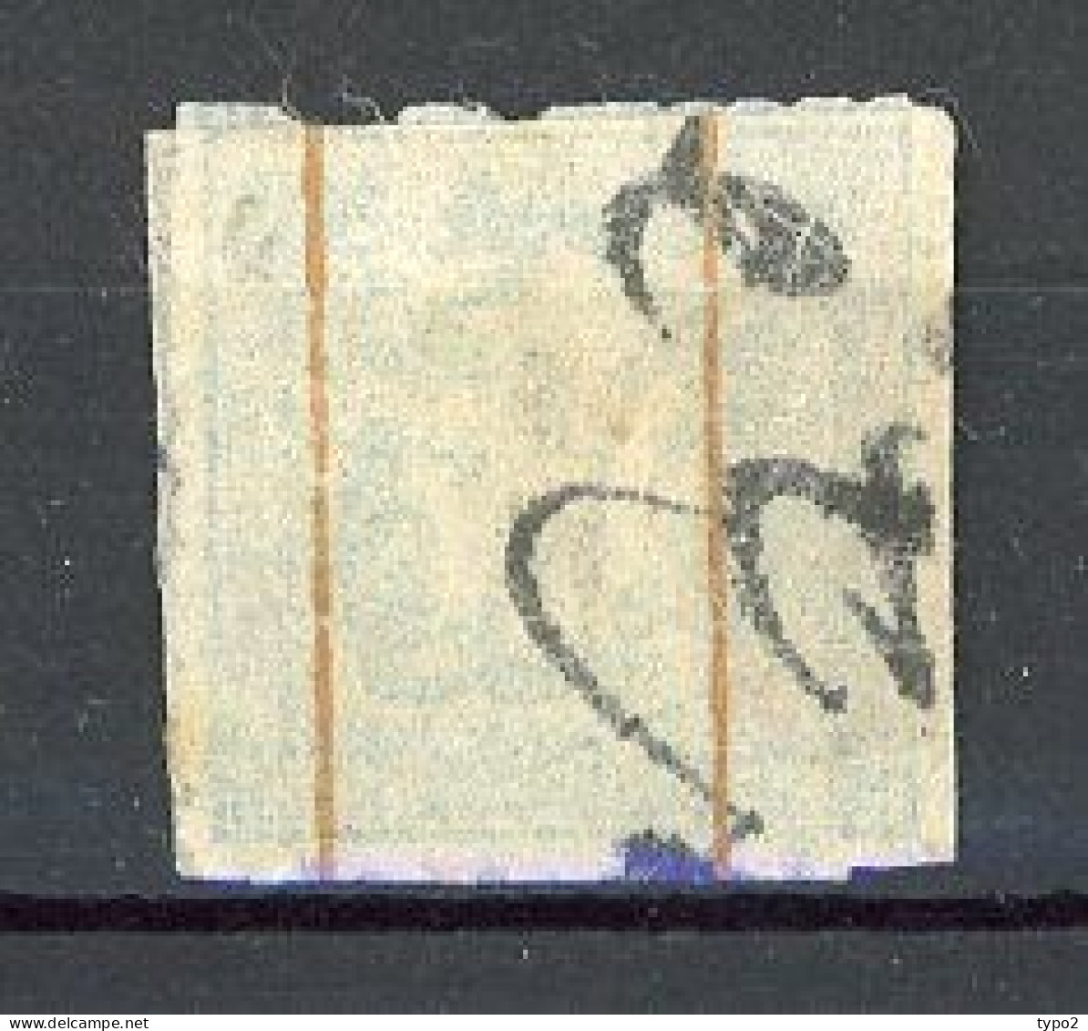 JAPON - 1872 Yv. N° 6 Sans Caractère (o) 1s Bleu Sur Fragment De Lettre Cote 400 Euro BE R 2 Scans - Gebraucht