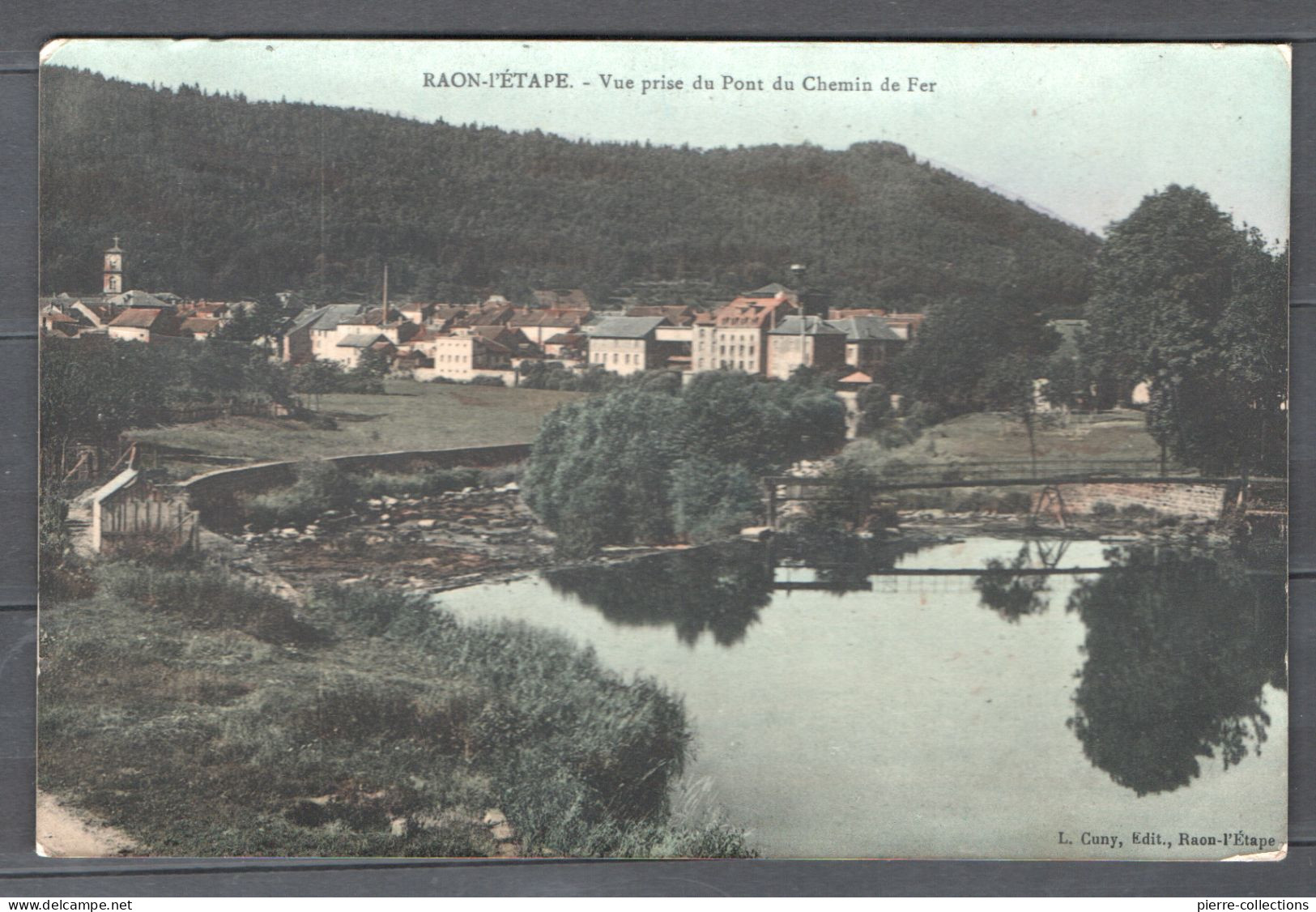 Raon-l'Etape - Vosges - Vue Prise Du Pont Du Chemin De Fer - Raon L'Etape