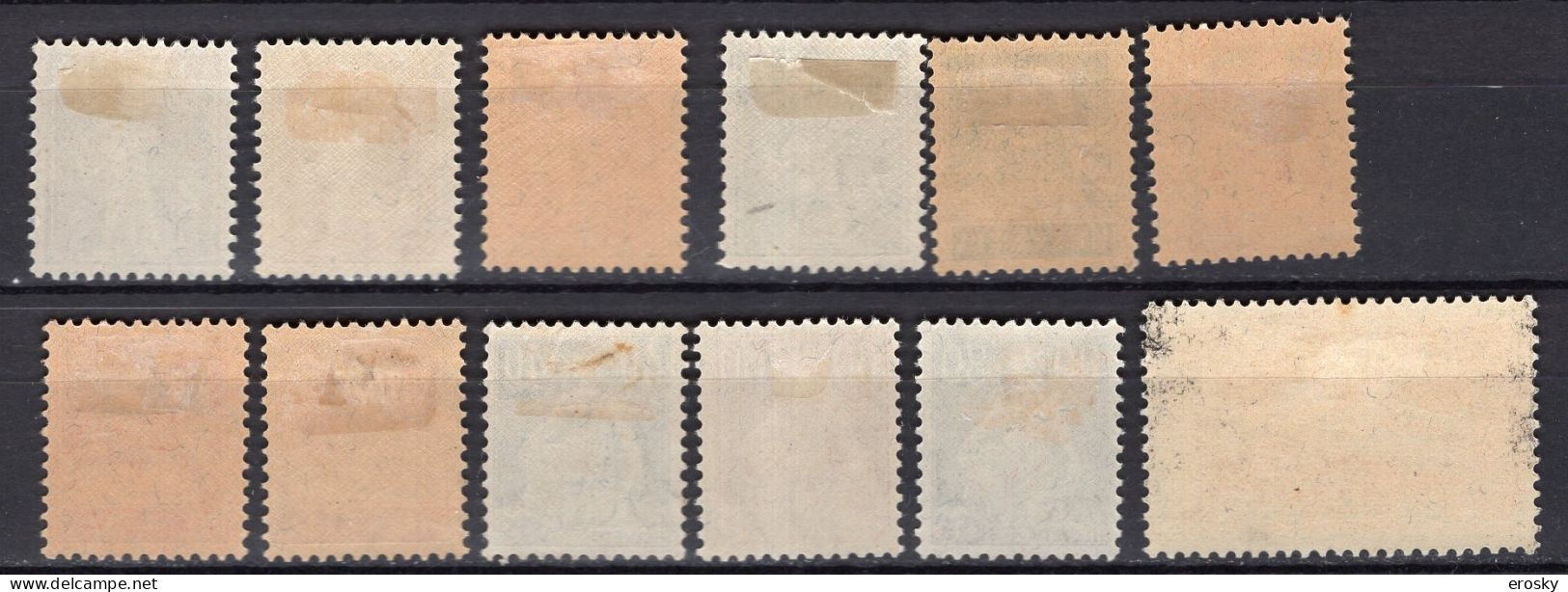 T3294 - SUISSE SWITZERLAND Yv N°157/67 * - Unused Stamps