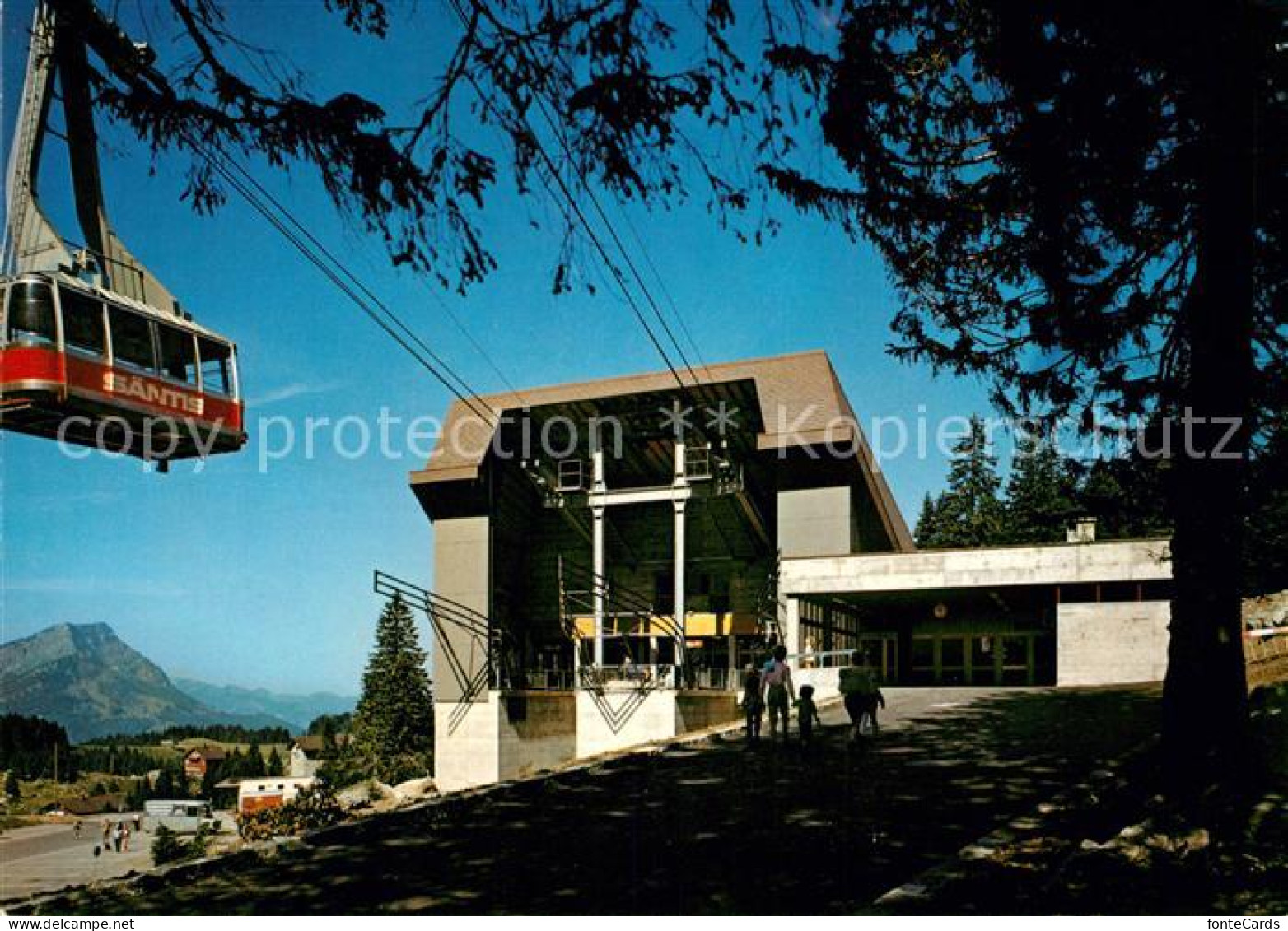 13123283 Schwaegalp AR Talstation Saentis Schwebebahn Schwaegalp AR - Andere & Zonder Classificatie