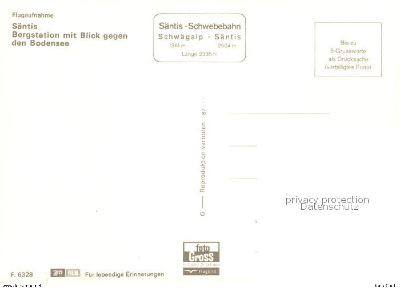 13123282 Saentis AR Bergstation Flugaufnahme Saentis AR - Other & Unclassified