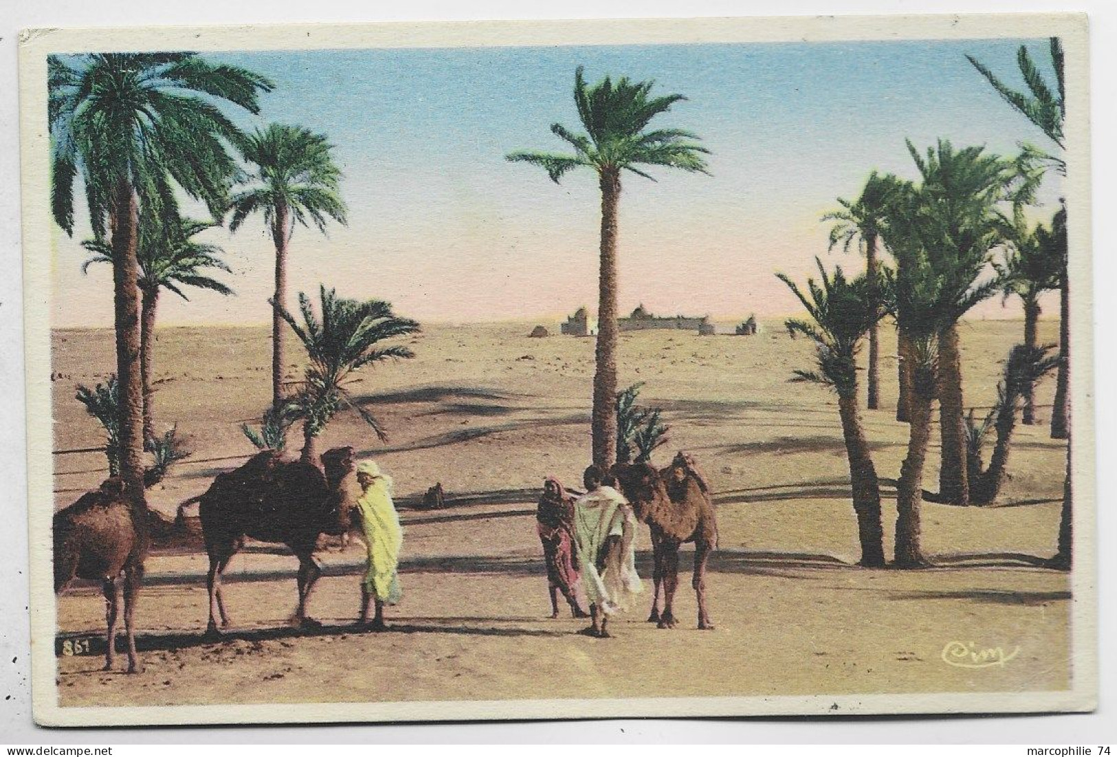 ALGERIE 40CX2 CARTE  TOMBEAU DES ROIS OBL COLOMB BECHAR 1941 AU TARIF - Storia Postale