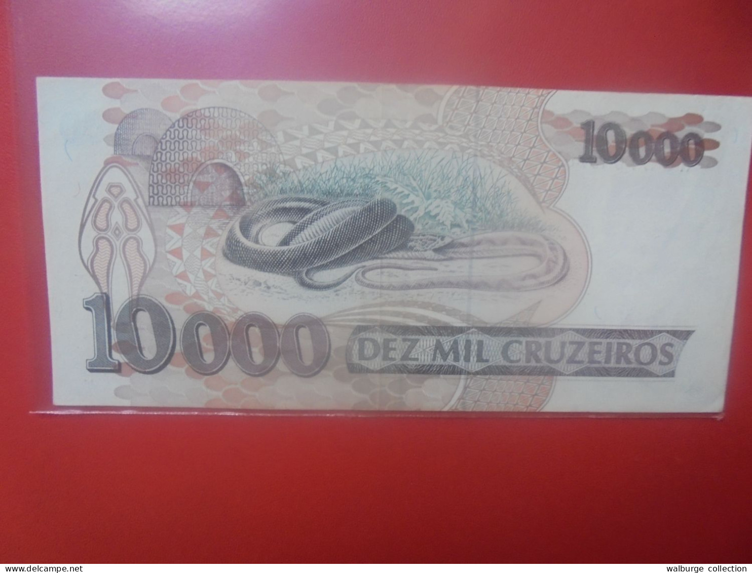 BRESIL 10.000 CRUZEIROS 1991-93 Circuler (B.33) - Brasilien