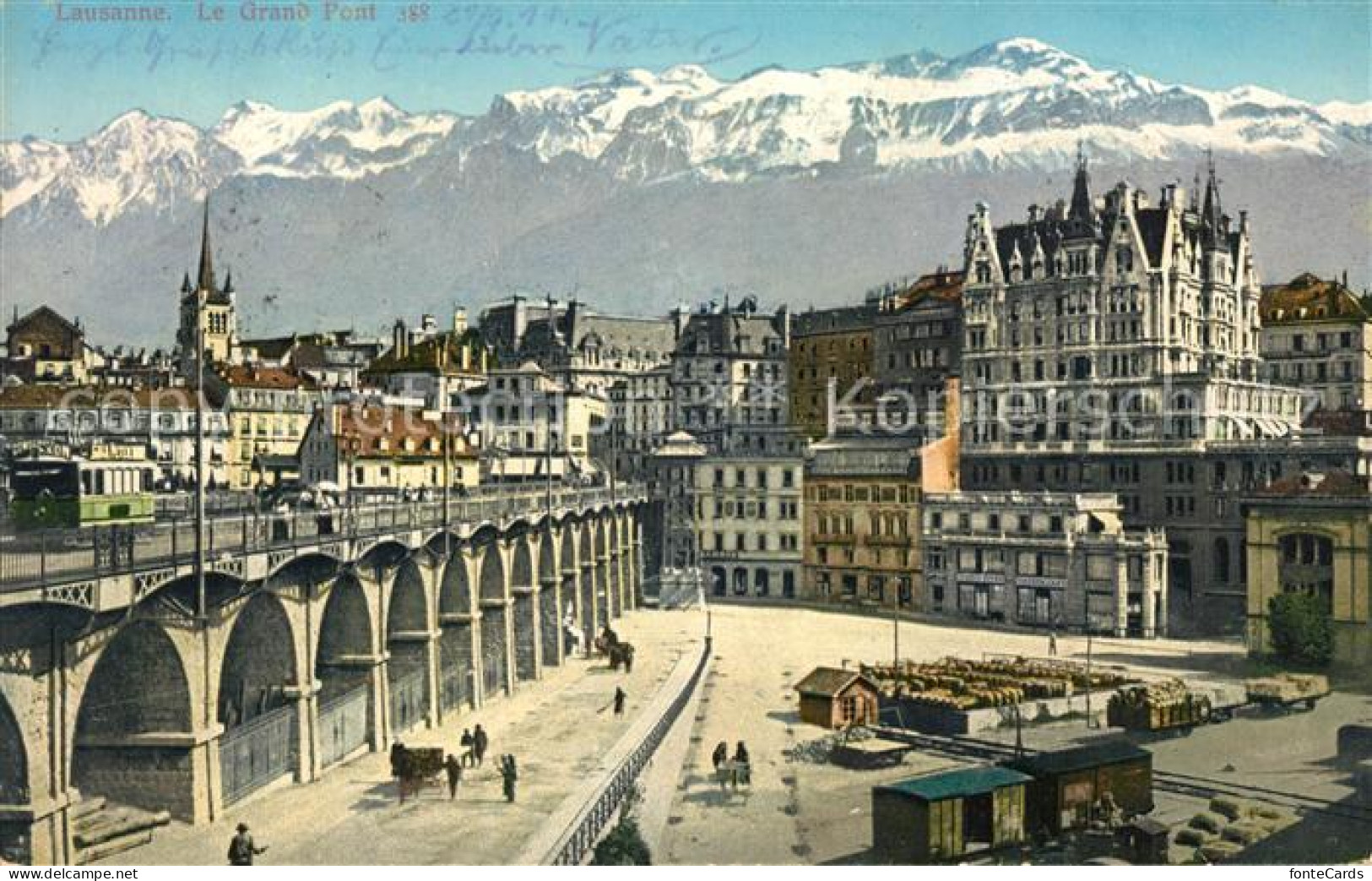 13116363 Lausanne Ouchy Le Grand Pont Lausanne - Altri & Non Classificati