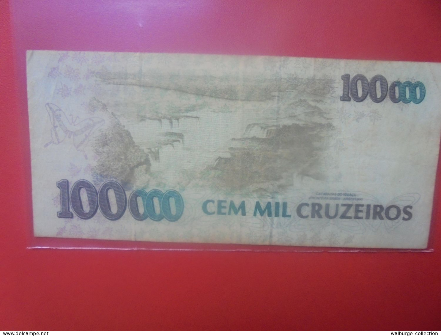 BRESIL 100.000 CRUZEIROS 1992-93 Circuler (B.33) - Brasilien