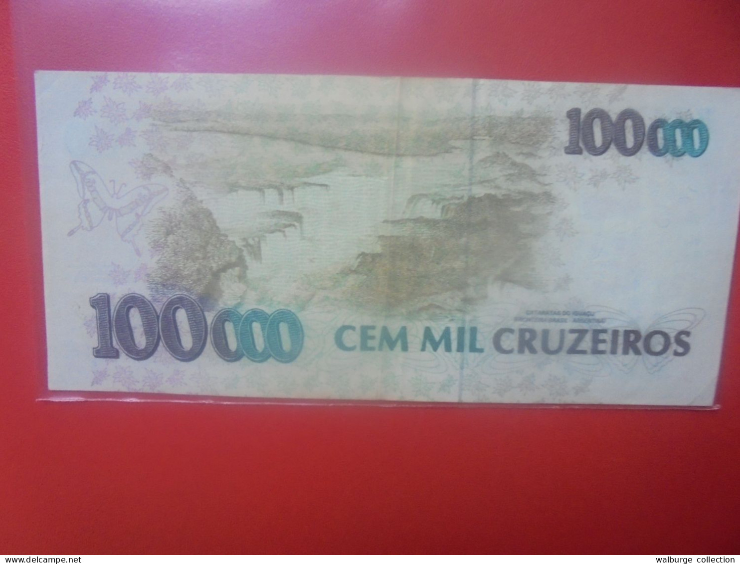 BRESIL 100.000 CRUZEIROS 1992-93 Circuler (B.33) - Brasilien