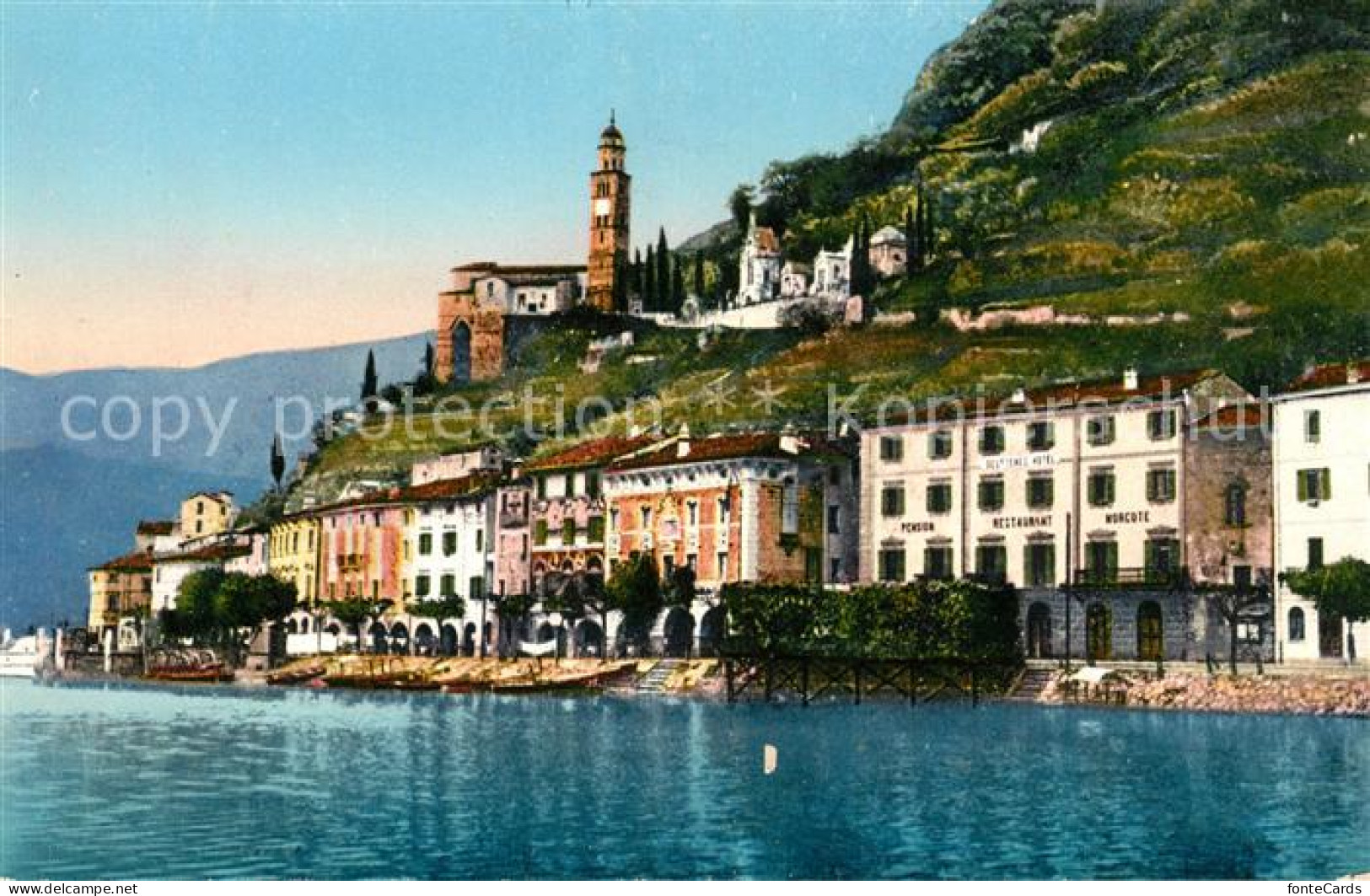 13116321 Morcote Lago Di Lugano Teilansicht Morcote - Altri & Non Classificati