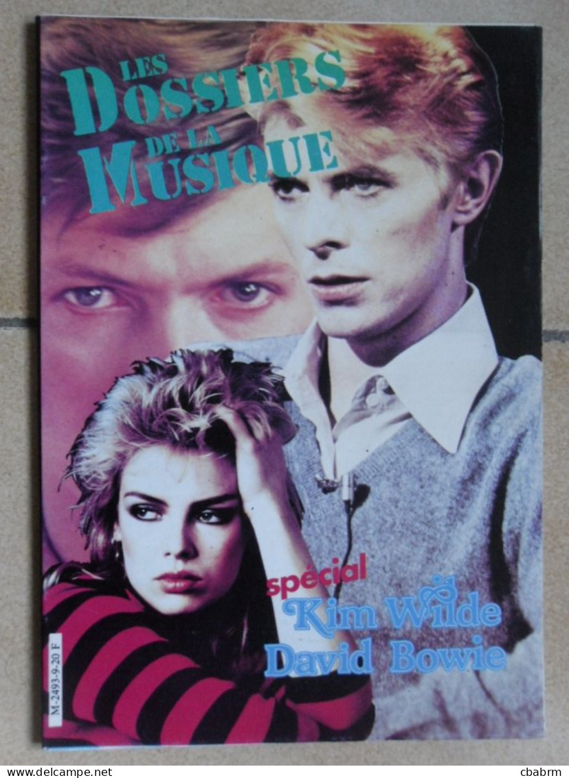 LES DOSSIERS DE LA MUSIQUE N° 9 SPECIAL KIM WILDE Et DAVID BOWIE - Music