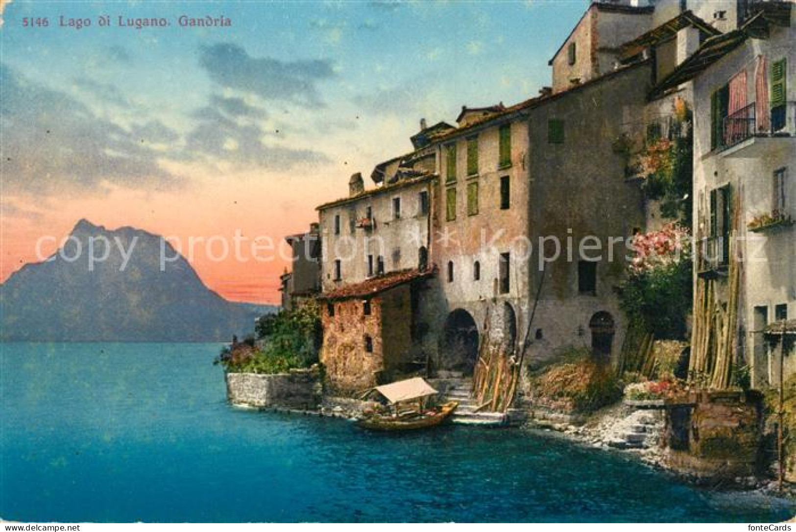 13116292 Gandria Lago Di Lugano Motivo Gandria - Otros & Sin Clasificación