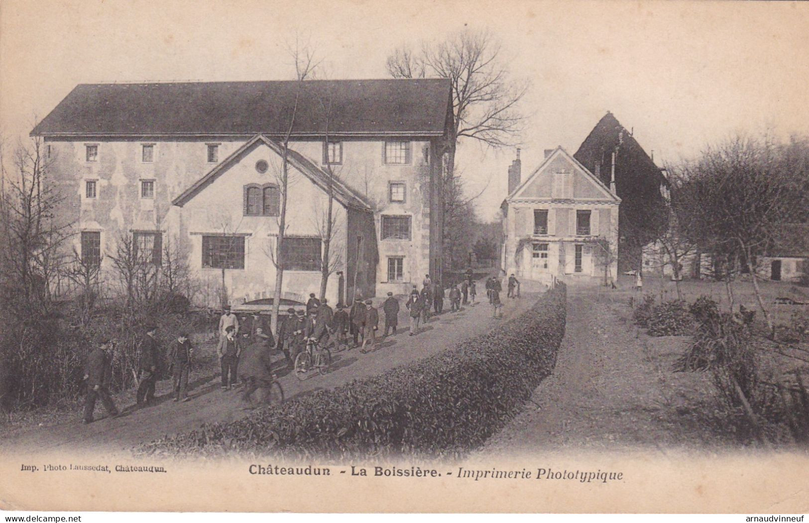 28-CHATEAUDUN LA BOISSIERE IMPRIMERIE - Chateaudun