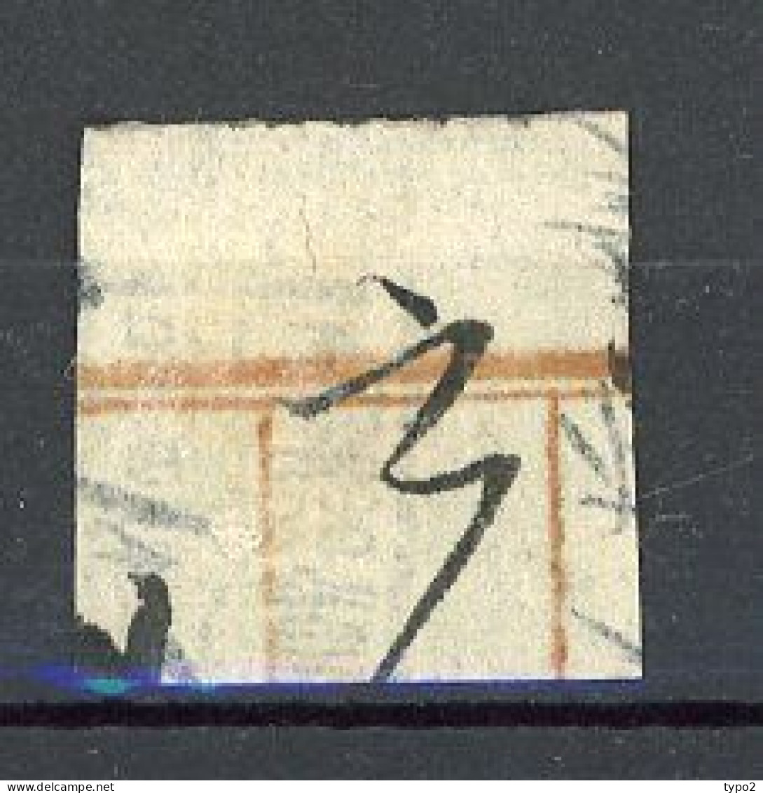 JAPON - 1872 Yv. N° 8A Sans Caractère, Sur Papier à Lettre (o) 5s Vert Cote 800 Euro BE R 2 Scans - Oblitérés