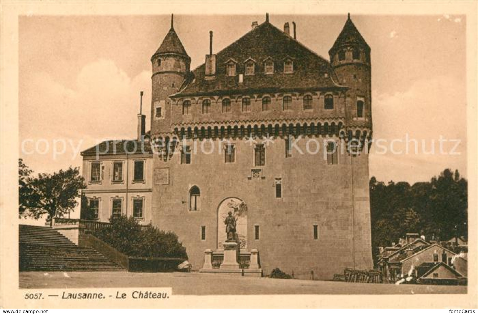 13114778 Lausanne VD Chateau Monument Schloss Denkmal Lausanne - Autres & Non Classés