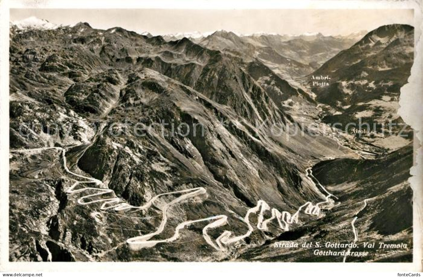 13114762 Gotthardpass Strada Del San Gottardo Val Tremola Alpenpanorama St Gotth - Other & Unclassified