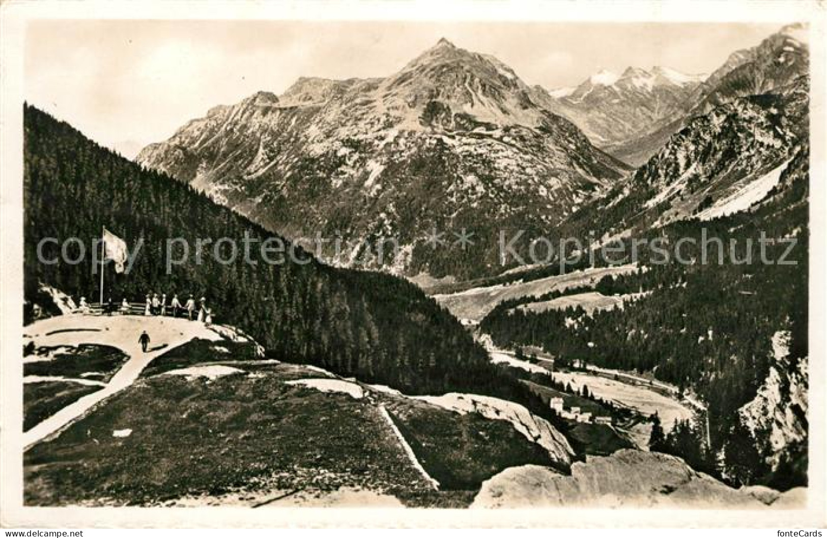 13114760 Maloja GR Maloja Kulm Blick Ins Bergell Alpenpanorama Maloja - Otros & Sin Clasificación