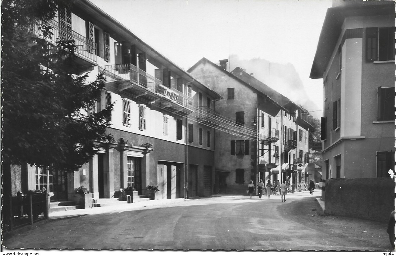 1E   ---  74  ABONDANCE  Hôtel Des Alpes - Abondance