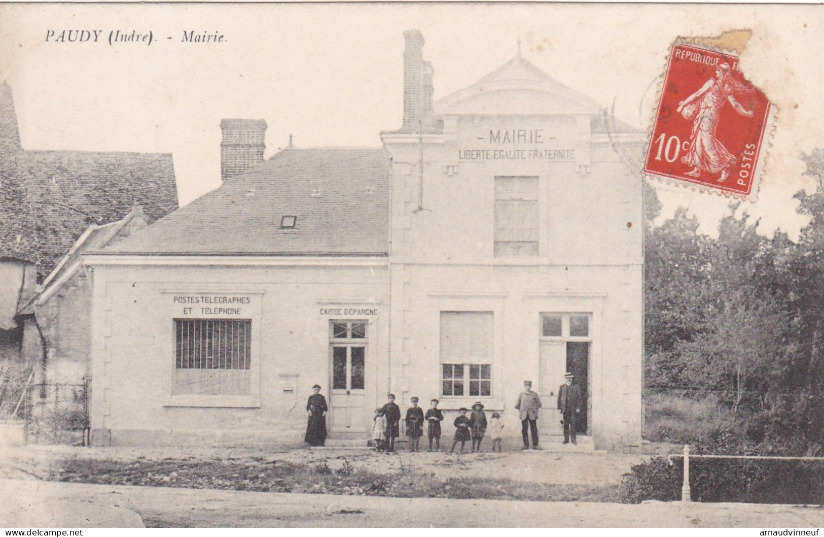 36-PAUDY MAIRIE - Autres & Non Classés